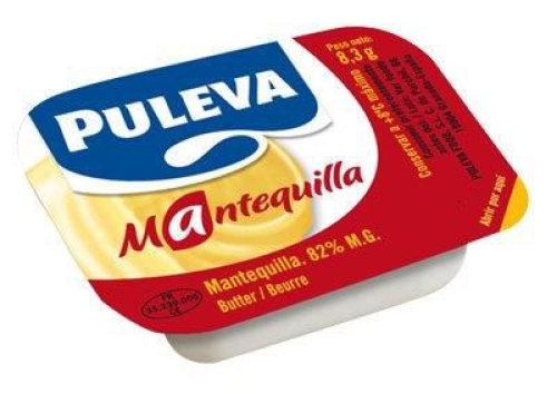 MANTEQUILLA TARRINA 100*10G PULEVA